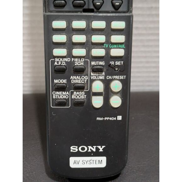 Sony AV System Remote Control RM-PP404 Original Controller - Picture 5 of 8
